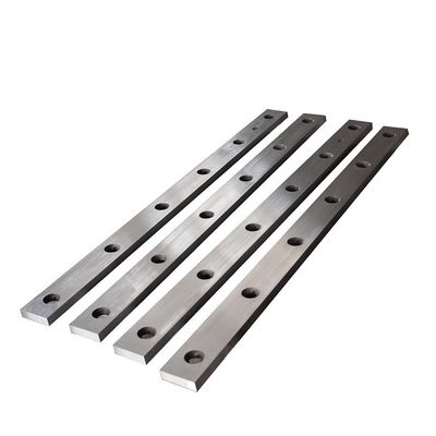 Qualité  Carbon Steel Sheet Metal Shear Blades Hot Roll Cross Cutting usine