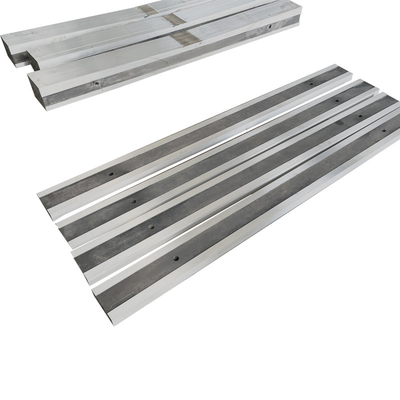 Lamelle à ciseau à guillotine de précision pour la découpe rectangulaire 6-20 mm d'épaisseur