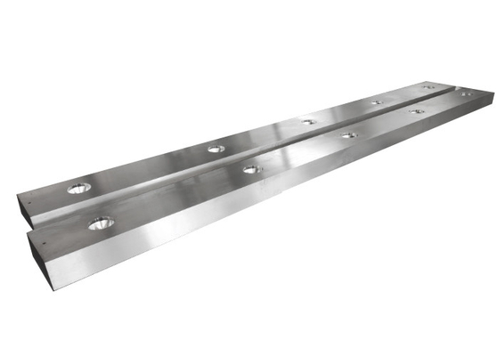 Couteaux de cisaillement d'alligator couteaux tranchants type lame droite finition polie