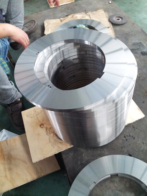 Couteaux à cisaille au carbure de tungstène sur mesure, coupe de métal précise