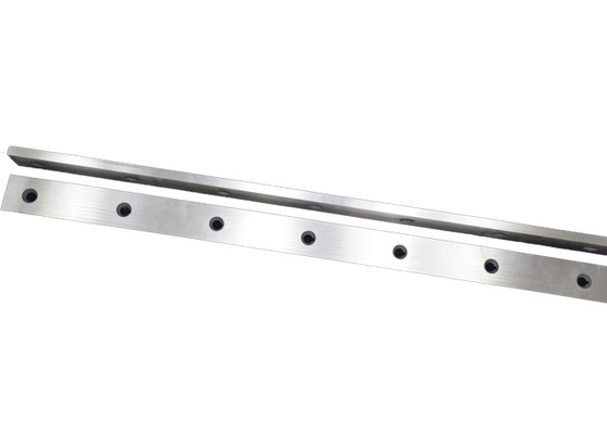 Dureté personnalisable M2 lame de cisaillement pour machine à cisaillement haute performance