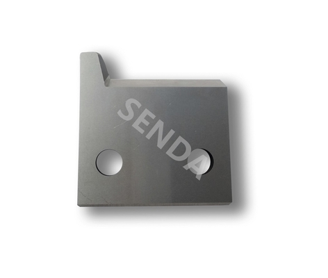 Blade de cisailleuse volante rectangulaire traitée thermiquement