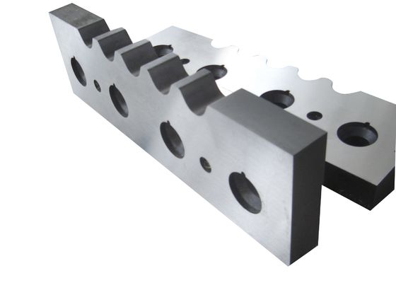 coupure en acier de barres de fer de lame hydraulique industrielle du cisaillement d2