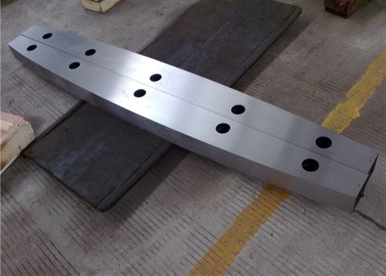 Lames en acier du cisaillement H13 HRC 65 pour le plat de machine de fente de laminoir