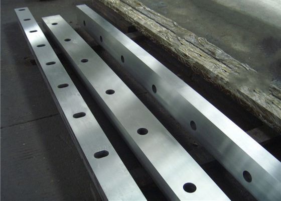 lame de cisaillement de machine de guillotine d'acier doux affilant la lame en acier de découpeuse
