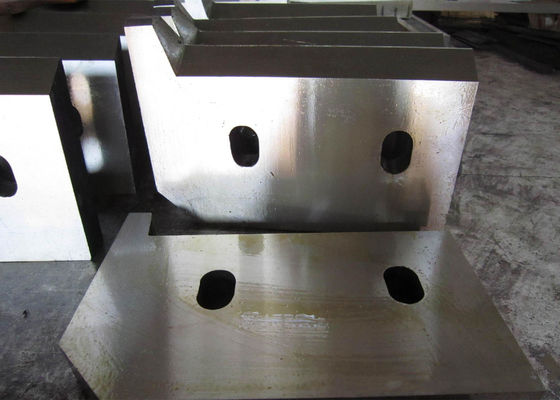Lames à ciseaux métalliques Machine à ciseaux hydrauliques en acier inoxydable Lamelle Lamelles à ciseaux à guillotine