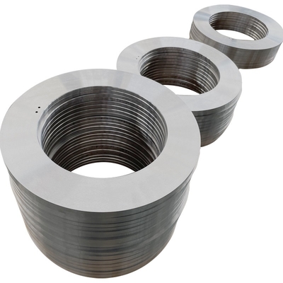Lames rotatoires Hrc65 de découpeuse de l'acier à outils D350xd220x10mm